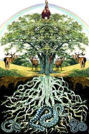 Le serpent 24-yggdrasil-norse-snake-tree-of-life